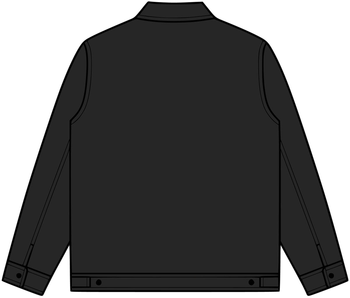 Canvas Heavy Jacket - Zip Front Jacket | Mens