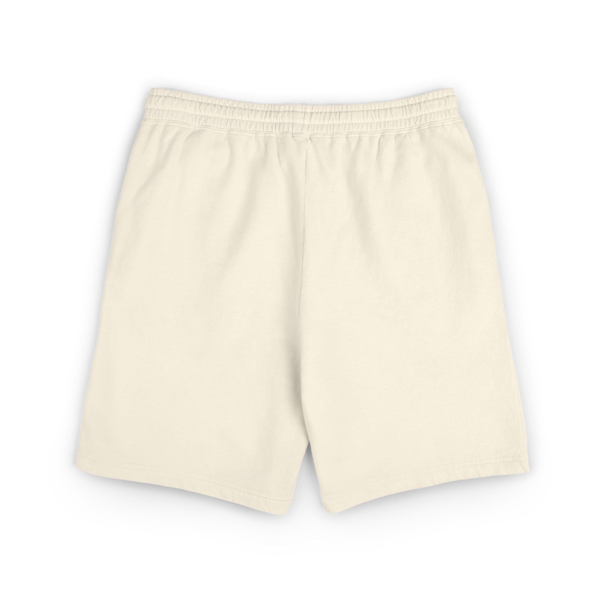 Fleece Sweat Shorts — Minimal Monogram D Embroidered Lounge Shorts