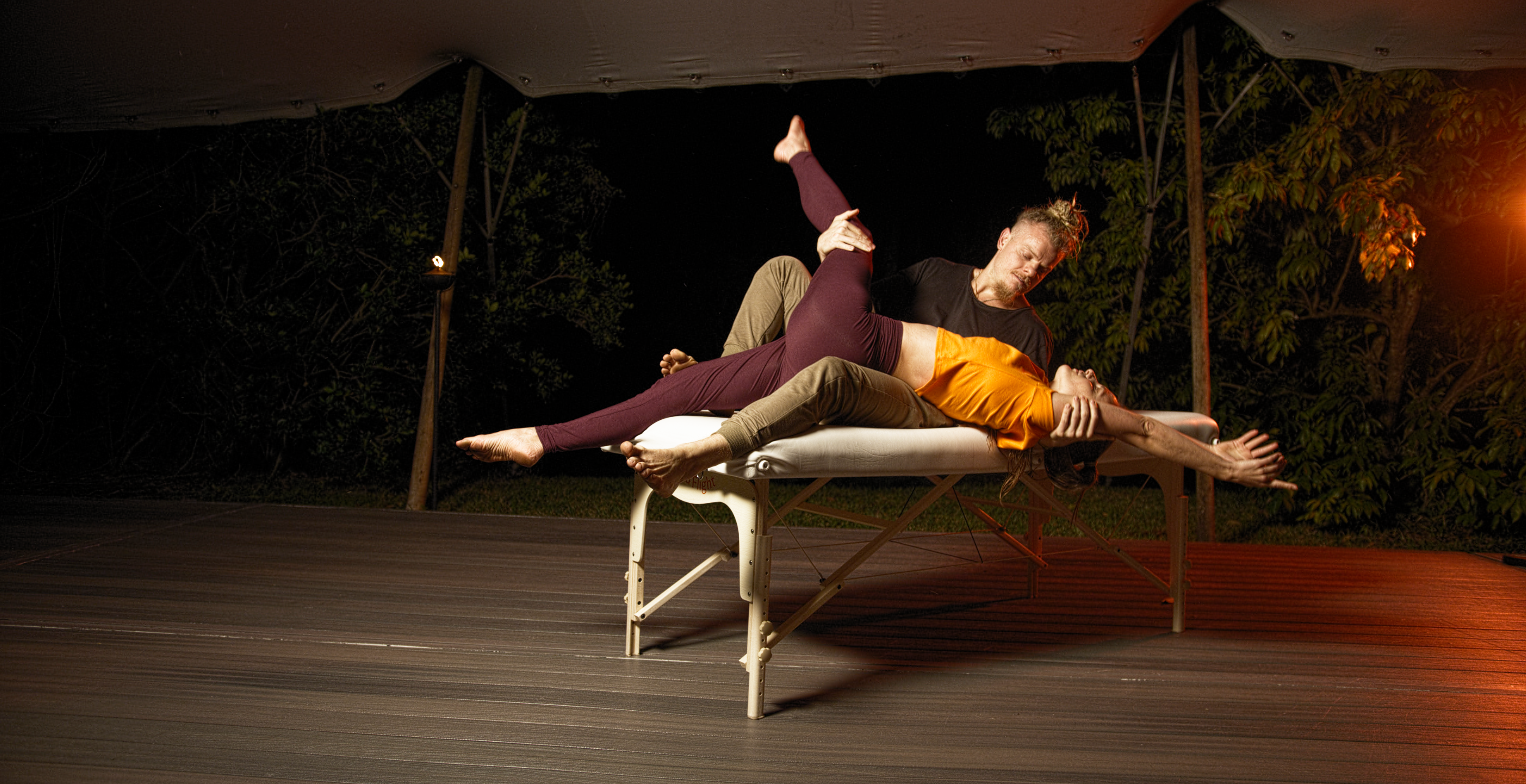 Lección privada: Dr. Evan Johnson y Kalibre Andersen