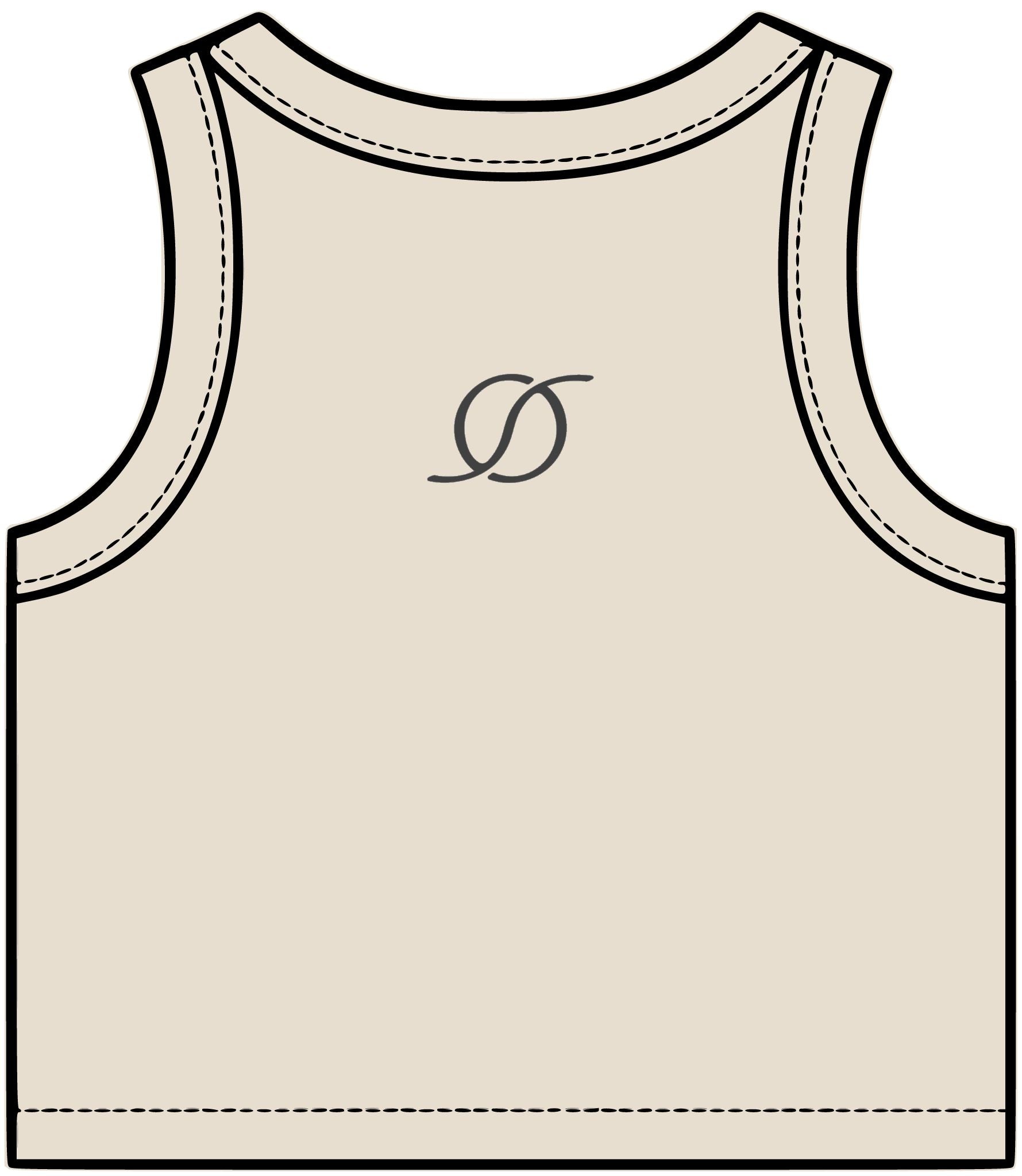 Organic Rib Crop Tank Top, Kama Floor | Women's