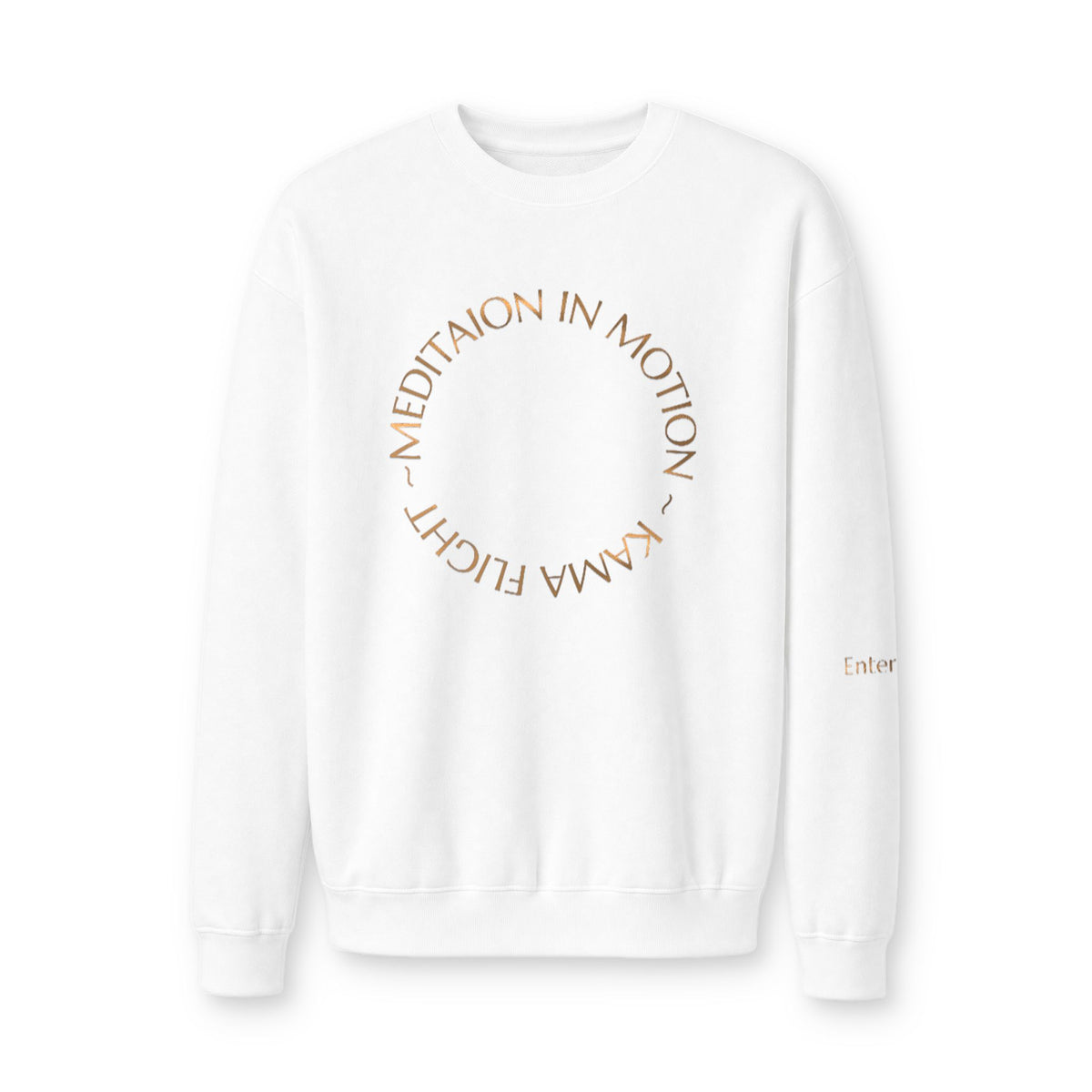 Meditation in Motion Crewneck Sweatshirt | Unisex