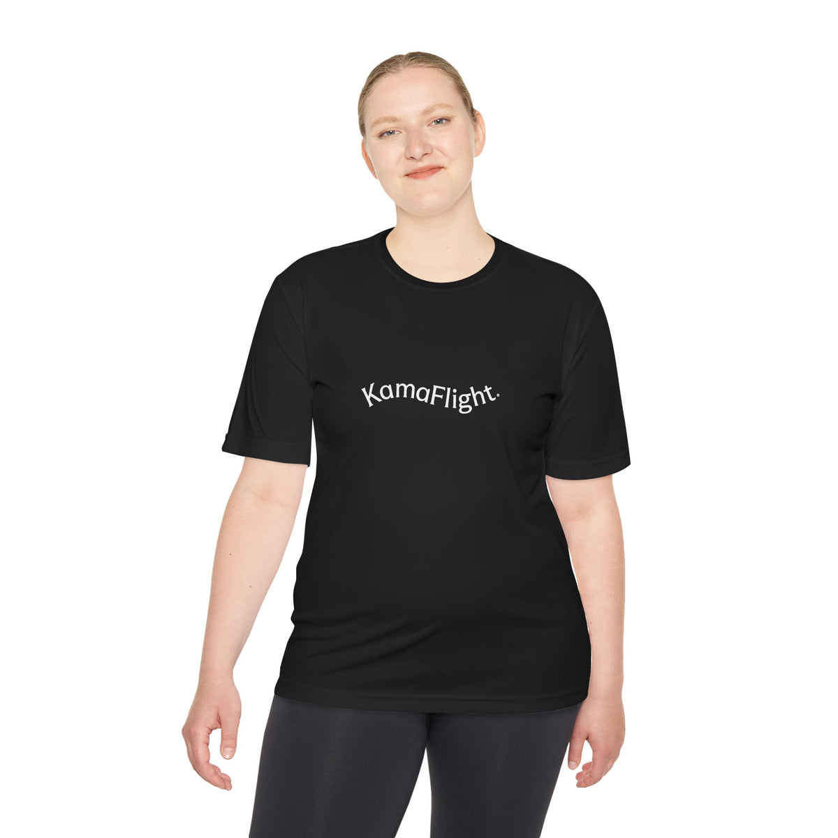 KamaFlight Logo Tee — Moisture-Wicking Athletic Shirt