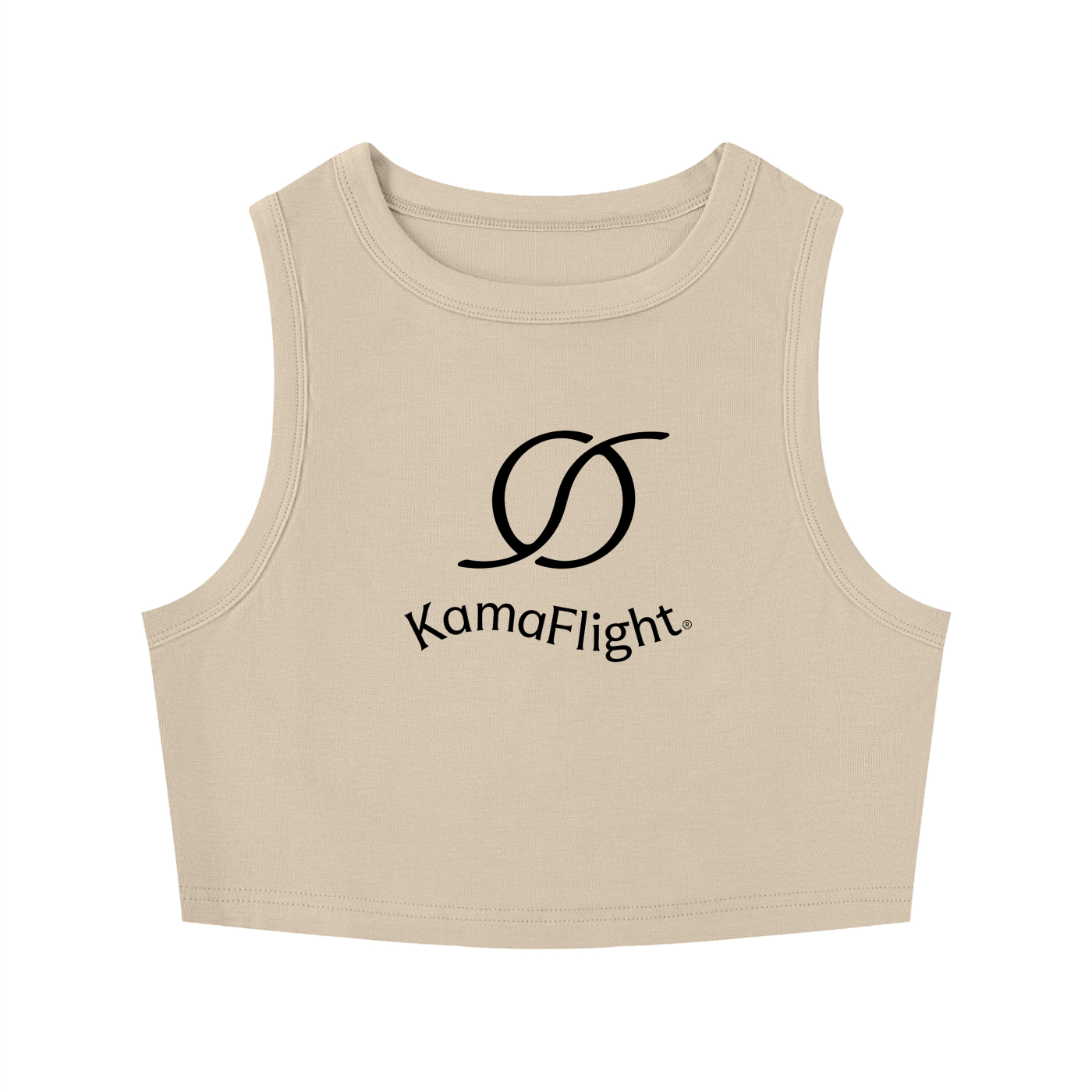 Women's Tight Crewneck Crop Tank Top