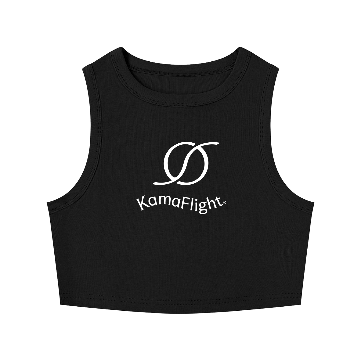 Women's Tight Crewneck Crop Tank Top